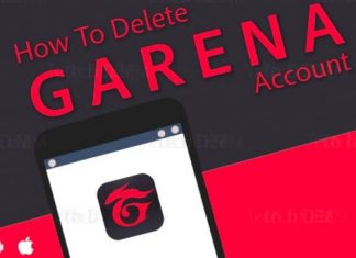 Как удалить аккаунт Garena