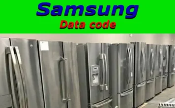 Как узнать год выпуска холодильника Samsung