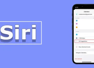 Как скрыть предложения Siri в Календаре