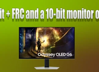 Разница между 8-битным + FRC и 10-битным монитором или телевизором