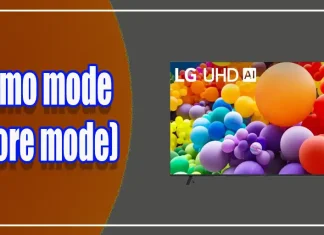 Как отключить демонстрационный режим (режим магазина) на телевизорах LG